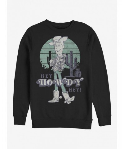 Disney Pixar Toy Story 4 Howdy Hey Crew Sweatshirt $9.30 Sweatshirts