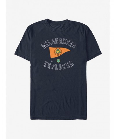 Disney Pixar Up Wilderness Explorer Pennant T-Shirt $6.52 T-Shirts