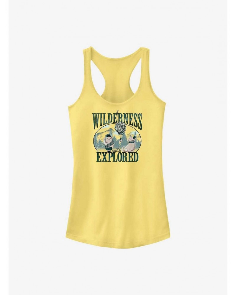 Disney Pixar Up Russell and Dug Wilderness Explored Girls Tank $9.36 Tanks