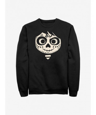 Disney Pixar Coco Miguel Face Crew Sweatshirt $8.01 Sweatshirts