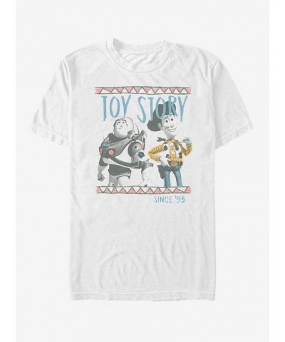 Disney Pixar Toy Story Cartoon Border Friends T-Shirt $7.15 T-Shirts