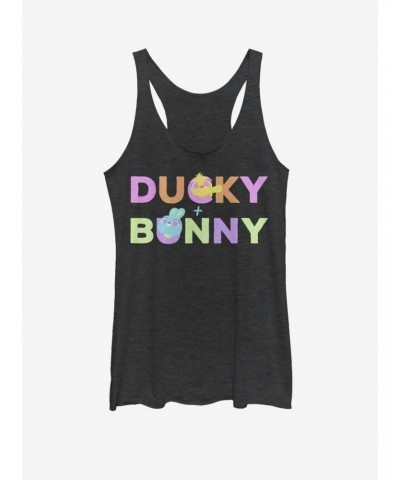 Disney Pixar Toy Story 4 What's In A Name Girls Heathered Tank Top $8.52 Tops