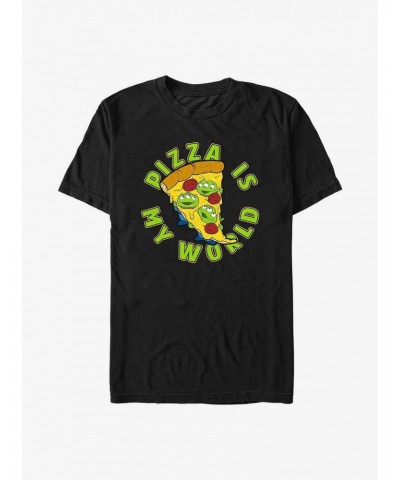 Disney Pixar Toy Story Pizza Is My World T-Shirt $8.03 T-Shirts