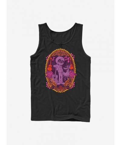 Disney Pixar Coco Miguel Colorful Portrait Tank $5.58 Tanks