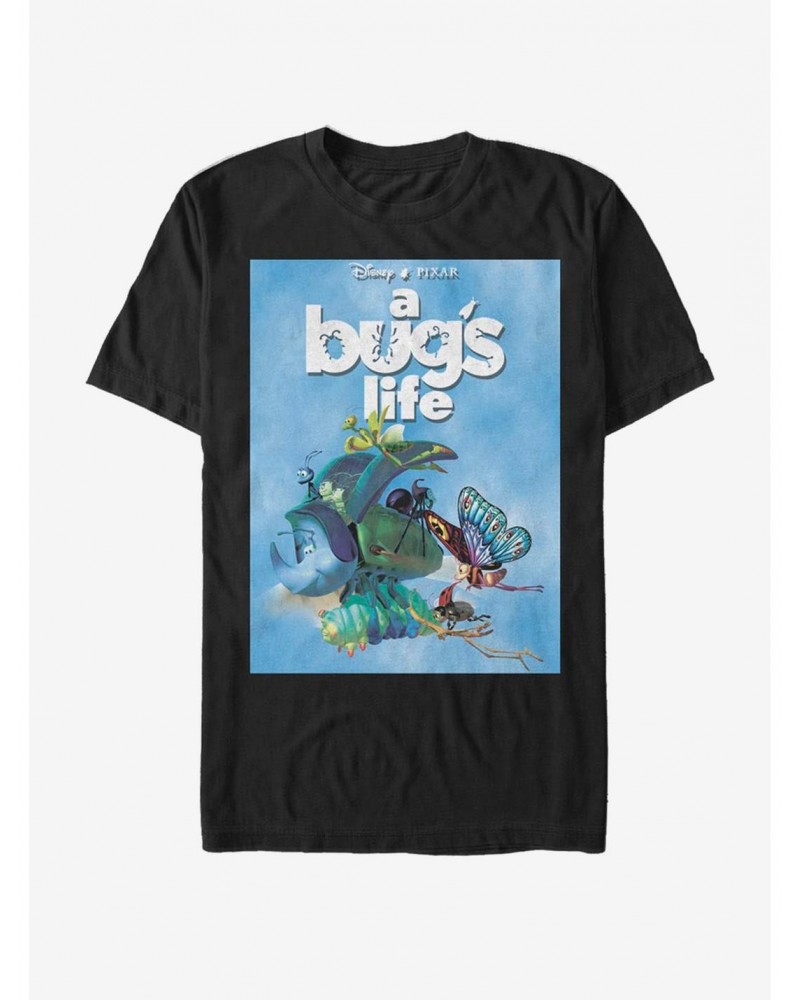 Disney Pixar A Bug's Life Bug'S Life Poster T-Shirt $6.69 T-Shirts