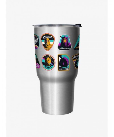 Disney Pixar Lightyear Icon Badges Travel Mug $9.00 Mugs