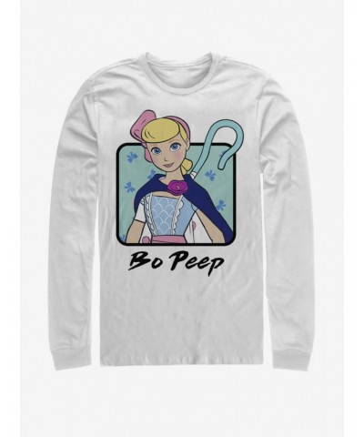 Disney Pixar Toy Story 4 Bo Peep Cloak White Long-Sleeve T-Shirt $9.44 T-Shirts