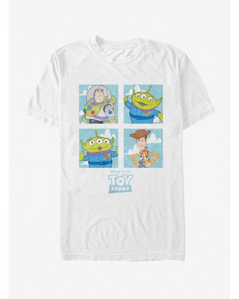 Toy Story Character Box T-Shirt $8.02 T-Shirts