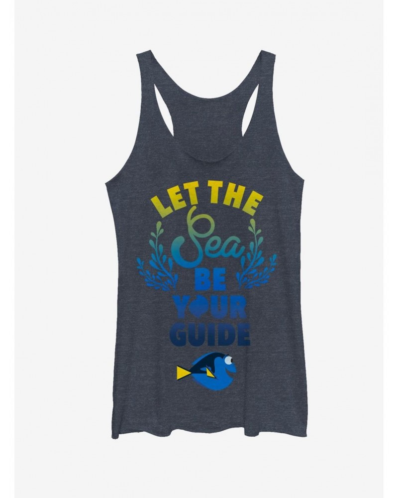 Disney Pixar Finding Dory Let the Sea be Your Guide Girls Tank $7.43 Tanks