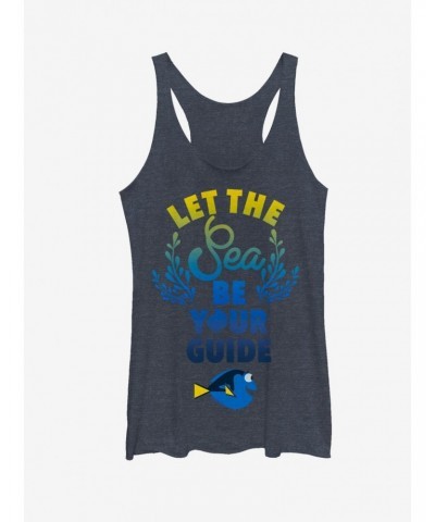 Disney Pixar Finding Dory Let the Sea be Your Guide Girls Tank $7.43 Tanks