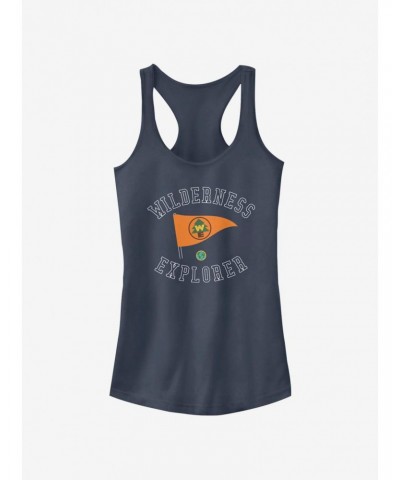 Disney Pixar Up Wilderness Explorer Pennant Girls Tank $7.15 Tanks