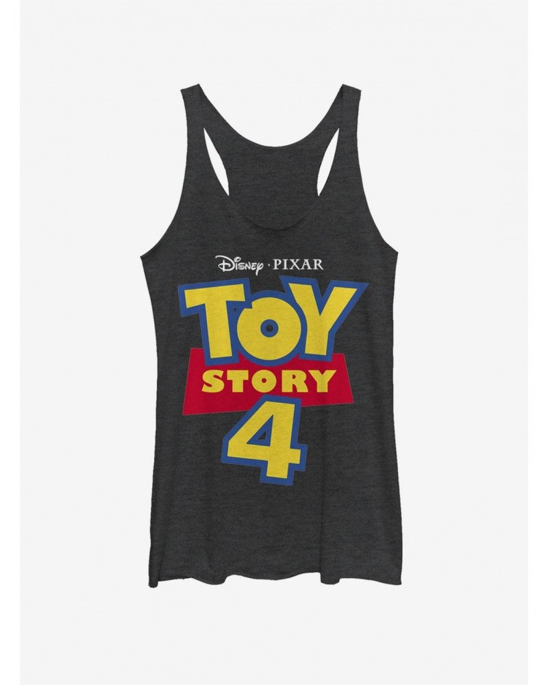 Disney Pixar Toy Story 4 Full Color Logo Girls Tank $6.71 Tanks