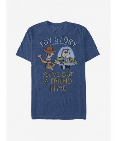 Toy Story Woody and Buzz You've Got a Friend T-Shirt $7.49 T-Shirts