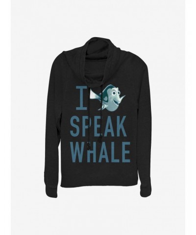 Disney Pixar Finding Nemo Whale Talk Cowlneck Long-Sleeve Girls Top $11.63 Tops