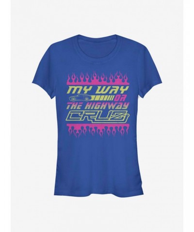 Disney Pixar Cars My Way or Highway Girls T-Shirt $7.84 T-Shirts