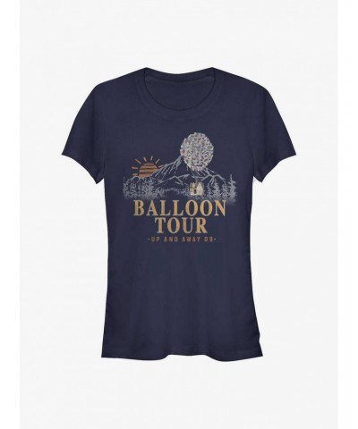 Disney Pixar Up Balloon Tour Girls T-Shirt $8.54 T-Shirts