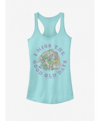 Disney Pixar Toy Story 4 Good Old Days Girls Cancun Blue Tank Top $5.75 Tops