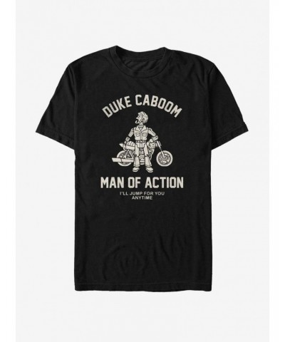 Disney Pixar Toy Story 4 Duke Caboom T-Shirt $8.02 T-Shirts