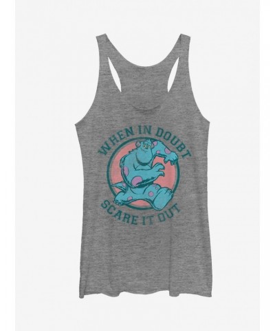 Monsters Inc. Sulley in Doubt Scare it Out Girls Tanks $6.71 Tanks