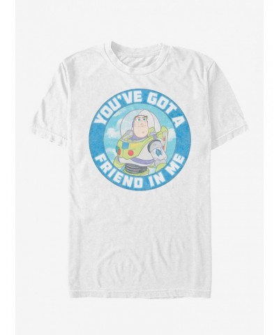 Disney Pixar Toy Story Friend in Me Buzz Circle T-Shirt $5.58 T-Shirts