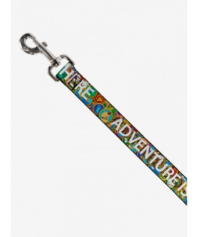 Disney Pixar Up Adventure Is Out There Stacked Wilderness Explorer Badges Dog Leash $8.93 Leashes