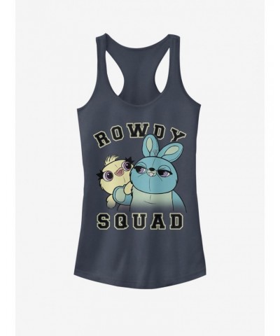 Disney Pixar Toy Story 4 Rowdy Squad Girls Indigo Tank Top $6.62 Tops