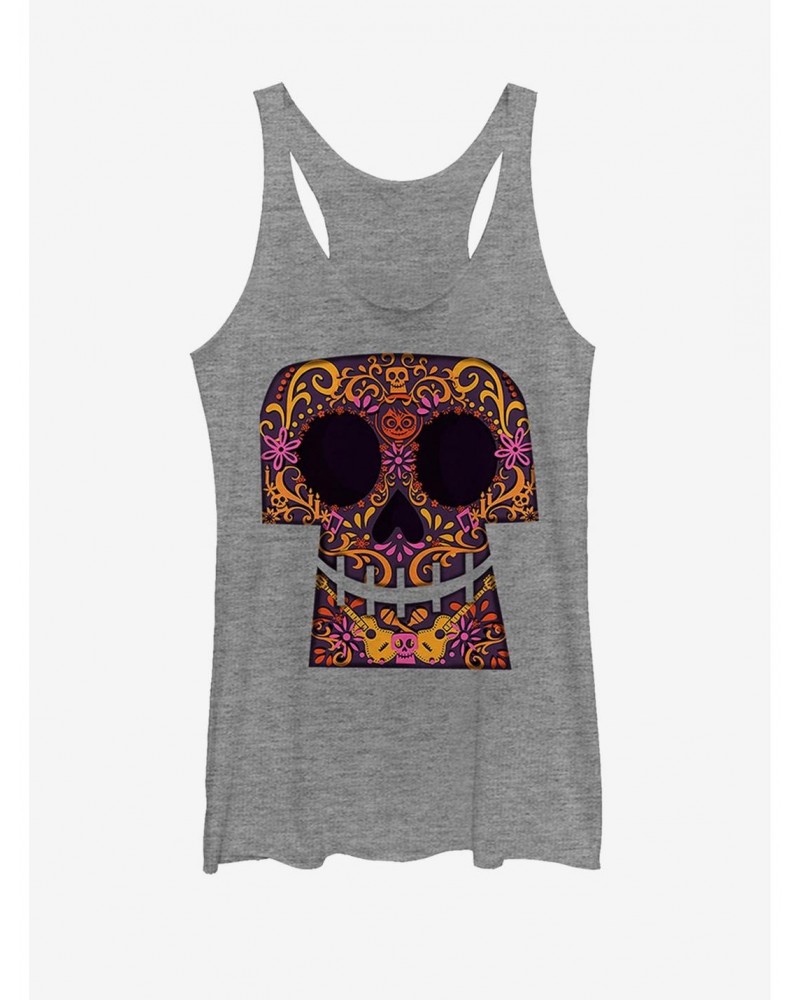 Disney Pixar Coco Sugar Skull Grin Girls Tank $5.80 Tanks