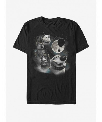 Disney Pixar Up Dug Moon T-Shirt $7.36 T-Shirts