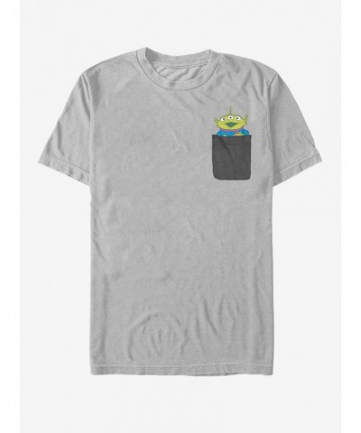 Disney Pixar Toy Story Alien Faux Pocket T-Shirt $7.67 T-Shirts