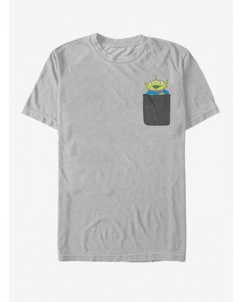 Disney Pixar Toy Story Alien Faux Pocket T-Shirt $7.67 T-Shirts