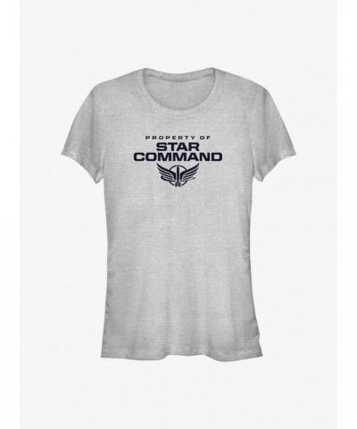 Disney Pixar Lightyear Property Of Star Command Girls T-Shirt $5.40 T-Shirts