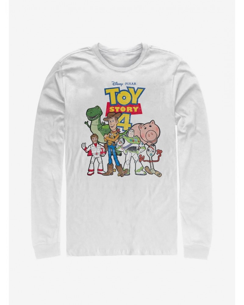 Disney Pixar Toy Story 4 Toy Crew Long-Sleeve T-Shirt $7.60 Merchandises