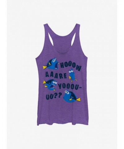 Disney Pixar Finding Nemo Dory How Are You? Girls Tank $7.43 Tanks