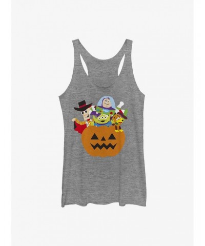 Disney Pixar Toy Story Pumpkin Surprise Characters Girls Tank $5.80 Tanks