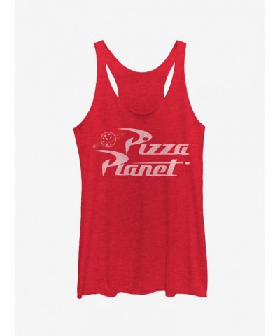 Disney Pixar Toy Story Pizza Planet Logo Girls Tank Top $8.16 Tops