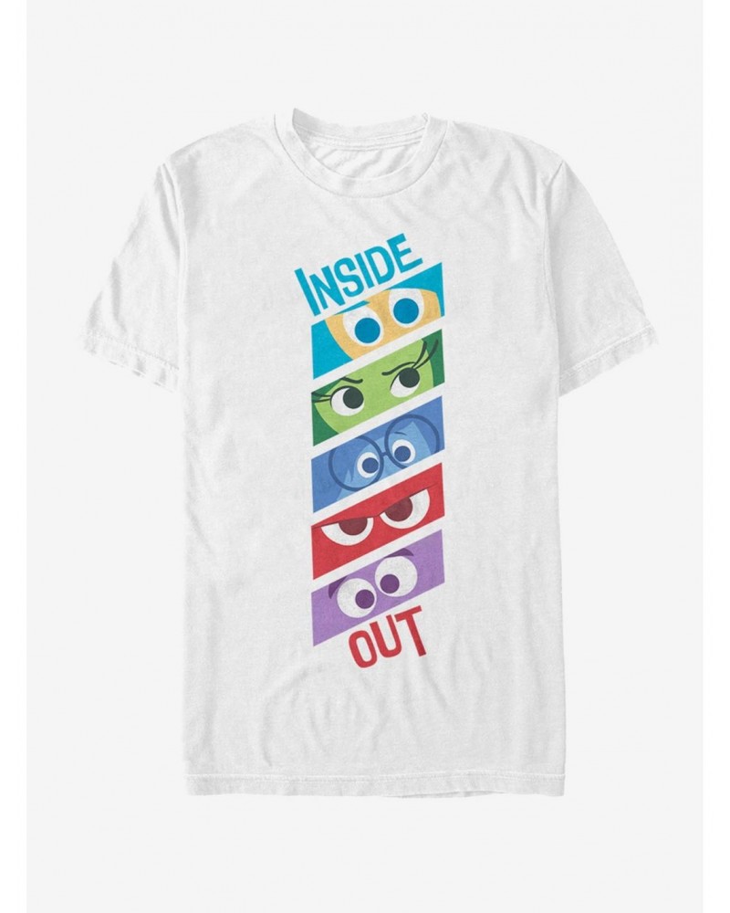 Disney Pixar Inside Out Emotion Eyes T-Shirt $5.35 T-Shirts