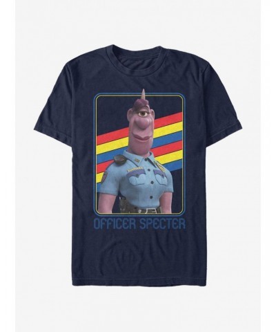 Disney Pixar Onward Officer Specter Rainbow T-Shirt $6.36 T-Shirts