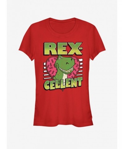 Disney Pixar Toy Story Rexcellent Heart Girls T-Shirt $7.67 T-Shirts