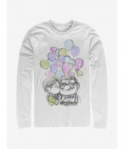 Disney Pixar Up Love Up Long-Sleeve T-Shirt $6.91 T-Shirts