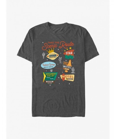 Cars Take The Scenic Route T-Shirt $7.70 T-Shirts