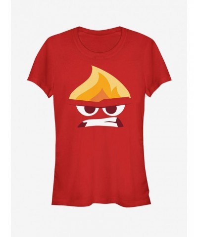 Disney Pixar Inside Out Anger Face Girls T-Shirt $6.97 T-Shirts