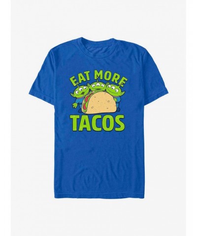 Disney Pixar Toy Story Aliens Eat More Tacos T-Shirt $6.02 T-Shirts