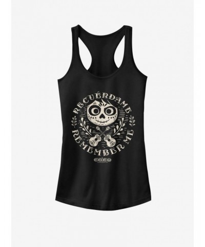 Disney Pixar Coco Circle Remember Girls Tank $6.10 Tanks