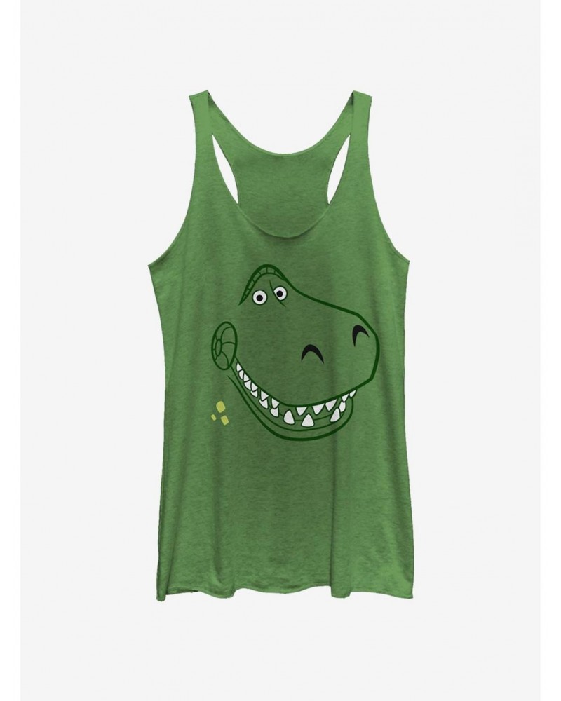 Disney Pixar Toy Story Rex Big Face Girls Tank $8.70 Tanks