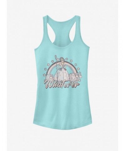 Disney Pixar Toy Story 4 Rain Bo Peep Girls Cancun Blue Tank Top $7.49 Tops