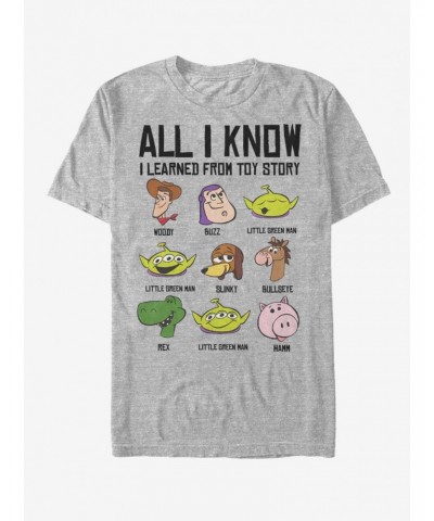 Disney Pixar Toy Story All I Know T-Shirt $6.80 T-Shirts