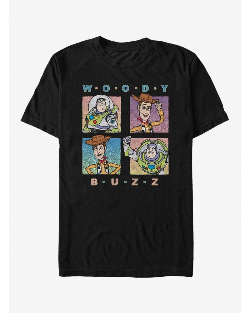 Disney Pixar Toy Story Buzz & Woody Box T-Shirt $5.93 T-Shirts