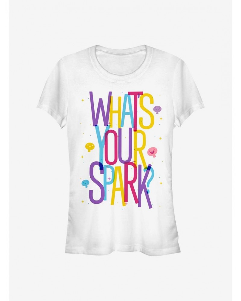 Disney Pixar Soul Colorful Spark Girls T-Shirt $6.63 T-Shirts